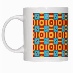 Cute Pretty Elegant Pattern White Coffee Mug