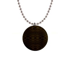 Futuristic Geometric Design Button Necklace by dflcprints