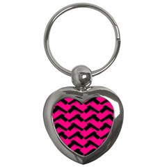 Pink Gun Key Chain (Heart)