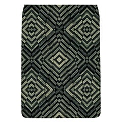 Geometric Futuristic Grunge Print Removable Flap Cover (small) by dflcprints