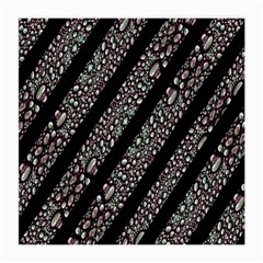 Organic Texture Stripe Pattern Glasses Cloth (medium) by dflcprints