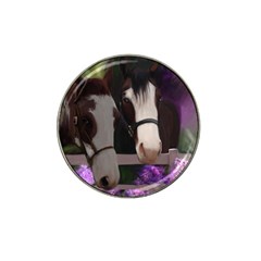 Two Horses Golf Ball Marker 4 Pack (for Hat Clip)