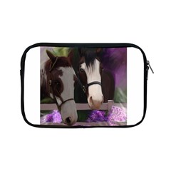 Two Horses Apple Ipad Mini Zippered Sleeve by JulianneOsoske