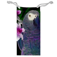 African Grey Parrot Jewelry Bag