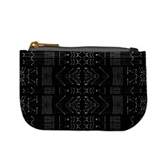 Black And White Tribal  Coin Change Purse by dflcprints