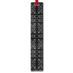 Black and White Tribal  Large Bookmark