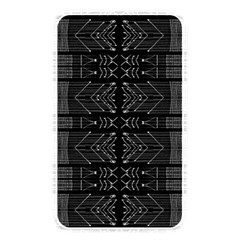 Black And White Tribal  Memory Card Reader (rectangular) by dflcprints