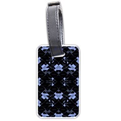 Futuristic Geometric Design Luggage Tag (one Side) by dflcprints