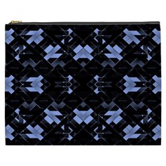 Futuristic Geometric Design Cosmetic Bag (xxxl) by dflcprints