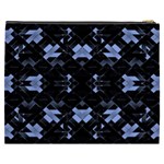 Futuristic Geometric Design Cosmetic Bag (XXXL) Back