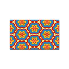 Floral Pattern Sticker (rectangular) by LalyLauraFLM