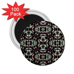 Geometric Grunge 2 25  Button Magnet (100 Pack) by dflcprints