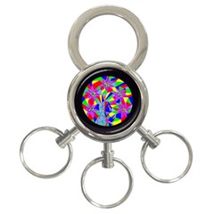 Star Seeker 3-ring Key Chain