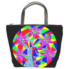 Star Seeker Bucket Handbag by icarusismartdesigns