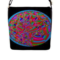 Magical Trance Flap Closure Messenger Bag (large) by icarusismartdesigns