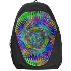 Hypnotic Star Burst Fractal Backpack Bag by StuffOrSomething