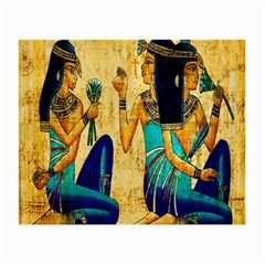 Egyptian Queens Glasses Cloth (small, Two Sided) by TheWowFactor