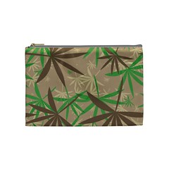 Leaves Cosmetic Bag (medium) by LalyLauraFLM