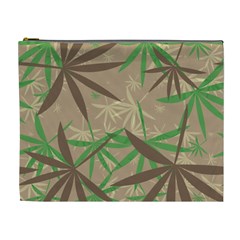 Leaves Cosmetic Bag (xl) by LalyLauraFLM