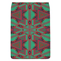 Green Tribal Star Removable Flap Cover (small) by LalyLauraFLM