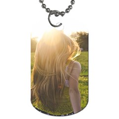 Sophia Dog Tag (two-sided)  by boho