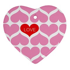 One Love Heart Ornament by Kathrinlegg
