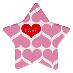 One Love Star Ornament by Kathrinlegg