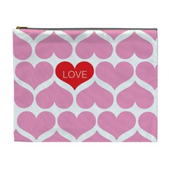 One Love Cosmetic Bag (xl) by Kathrinlegg