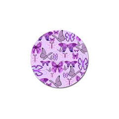 Purple Awareness Butterflies Golf Ball Marker 10 Pack by FunWithFibro