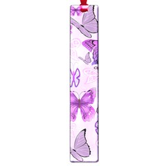 Purple Awareness Butterflies Large Bookmark by FunWithFibro