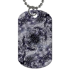 Nature Collage Print  Dog Tag (one Sided) by dflcprints