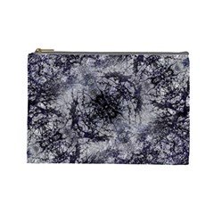 Nature Collage Print  Cosmetic Bag (large) by dflcprints