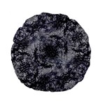 Nature Collage Print  Standard 15  Premium Flano Round Cushion  Front