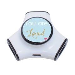 You Are Loved 3-port Usb Hub