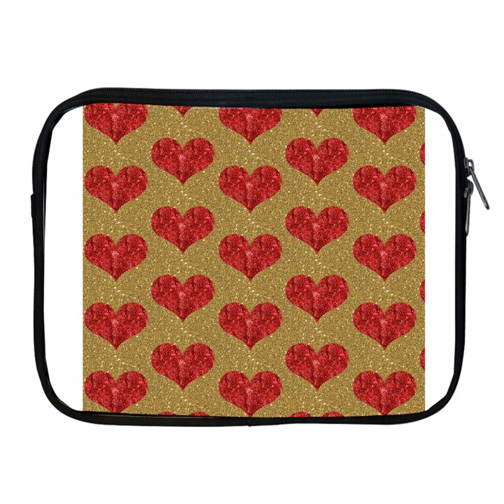 Sparkle Heart  Apple iPad Zippered Sleeve