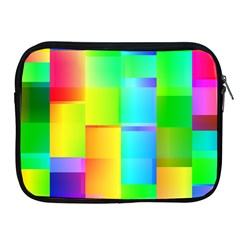 Colorful Gradient Shapes Apple Ipad 2/3/4 Zipper Case by LalyLauraFLM