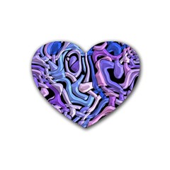 Metallic Weave Heart Coaster (4 Pack) by LalyLauraFLM