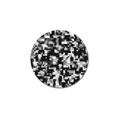 Background Noise In Black & White Golf Ball Marker 10 Pack by StuffOrSomething