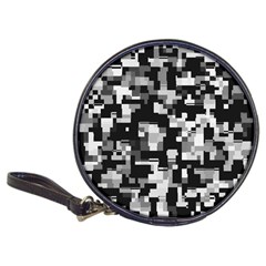 Background Noise In Black & White Cd Wallet by StuffOrSomething