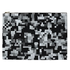 Background Noise In Black & White Cosmetic Bag (xxl) by StuffOrSomething