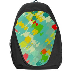 Smudged shapes Backpack Bag