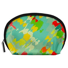 Smudged Shapes Accessory Pouch by LalyLauraFLM