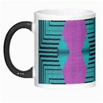 Tribal purple rhombus Morph Mug Left