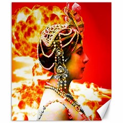 Mata Hari Canvas 8  X 10  by icarusismartdesigns