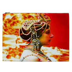 Mata Hari Cosmetic Bag (xxl) by icarusismartdesigns