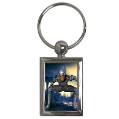 Wasteland Key Chain (rectangle) by icarusismartdesigns