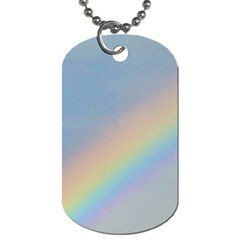 Rainbow Dog Tag (one Sided) by yoursparklingshop