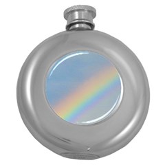 Rainbow Hip Flask (round) by yoursparklingshop