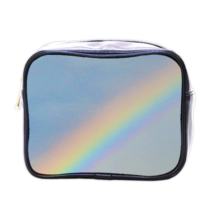 Rainbow Mini Travel Toiletry Bag (One Side)