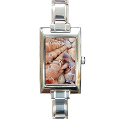 Seashells 3000 4000 Rectangular Italian Charm Watch by yoursparklingshop